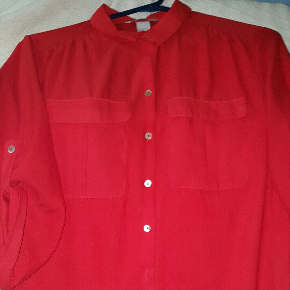 H& M silk blouse